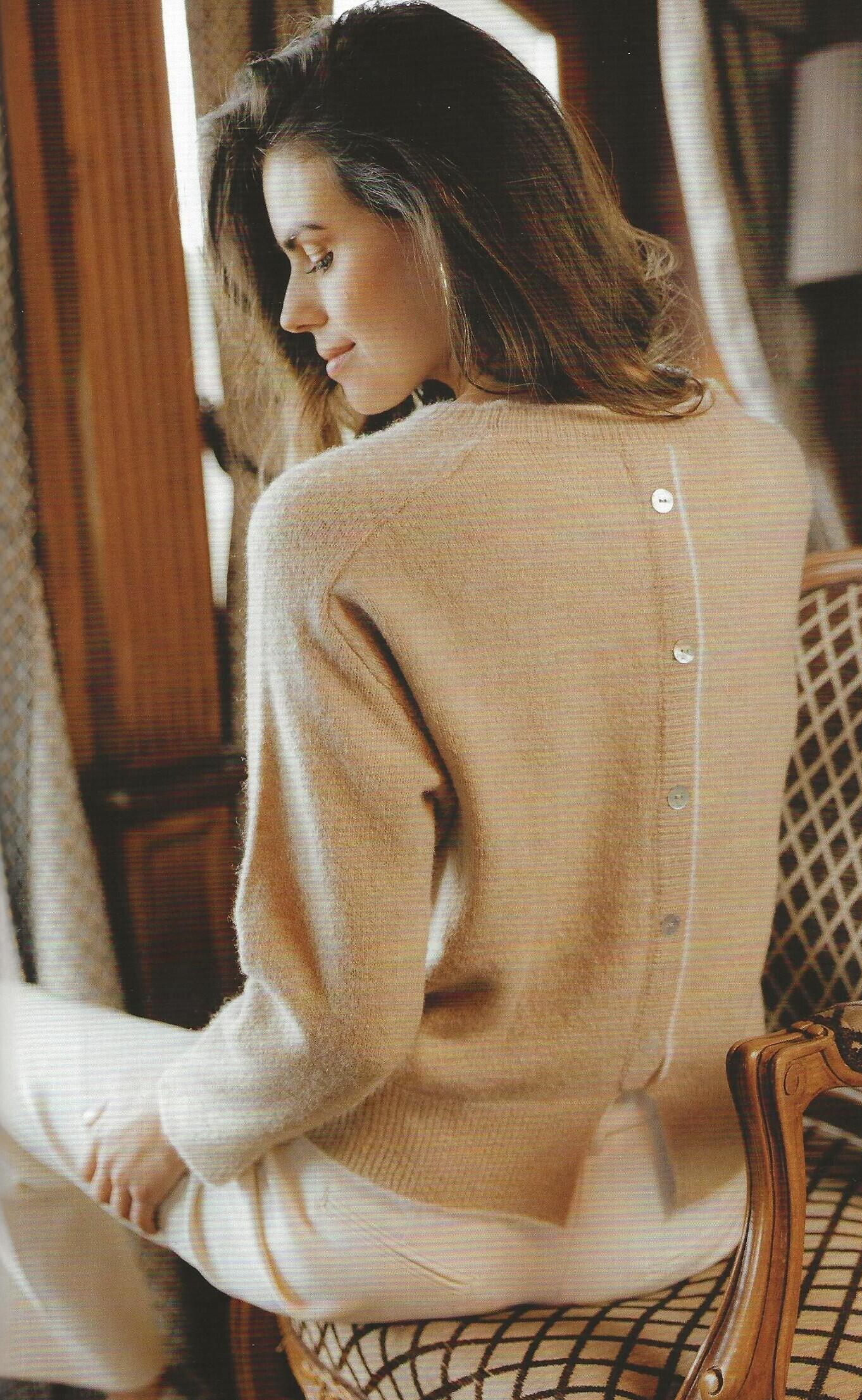 Signe gilet beige H25